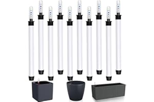 Jinfanshurich Juego de 10 indicadores de riego, ligeros y resistentes a los rayos UV, respetuosos con el medio ambiente y a prueba de golpes, especialmente diseñados para macetas hidropónicas