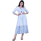GRAPZ Women's calf-long layered & tiered Dress (D101 White -XXL_White_2XL)
