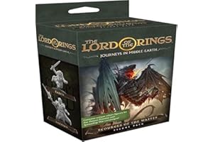 Fantasy Flight Games Scourges of the Wastes Figure Pack : Lord Rings: Journeys in Middle-Earth Board Game, Card, Ages 14+, 1-5 Players, 60+ Minutes Playing Time, FFGJME10, Multicolor, 3 Figure Pack