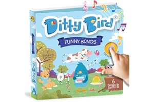 Ditty bird - livre musical sensoriel bébé des comptines amusantes: Jelly on a plate