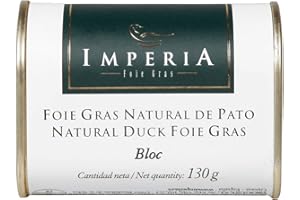 Imperia - Foie gras de pato natural en bloc
