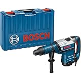 Bosch Professional Martello Perforatore Gbh 8-45 Dv (Motore da 1.500 Watt, Potenza Colpo Max.: 12,5 J, Sds Max. Incl. Tubetto