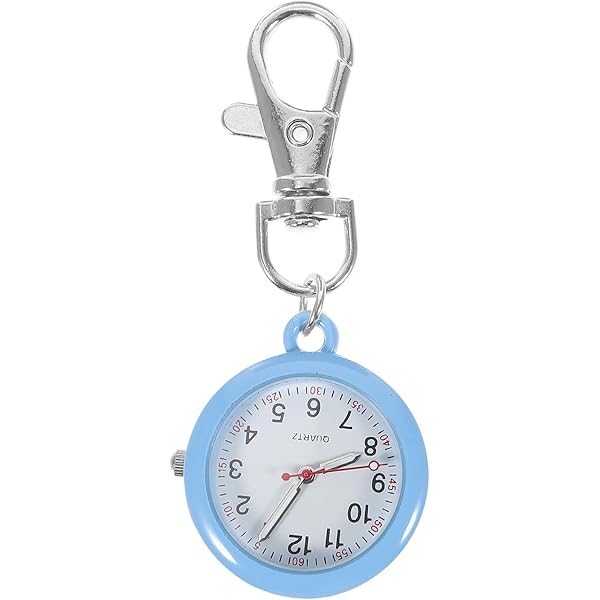 3 Orologi Da Tasca Per Infermiera - Orologio Da Medico Con Gancio, Facile Da Leggere - Foto 1