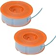 ALM 2 x Strimmer Spool & Lines For Bosch ART 23 26 30 Combitrim Easytrim