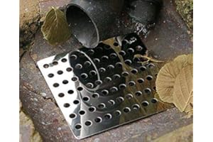 citystores Drain Guard Drain Cover Leaf gutter guards for leaves Stainless Steel 6x6 (2)