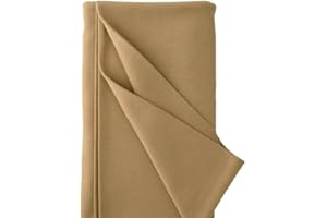 De Witte Engel - Tessuto in pelle di bambola colorato in jersey per viso e corpo - 25 x 80 cm (marrone chiaro 105)