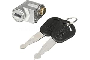 Kisbeibi Electrombile Battery Saf ety Pack Box Lock with 2 keys for Motorcycle Electric Bike Scooter(Silver)