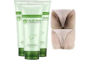 ZUYOKI 1/2/3Pcs Aloe Vear Gel Exfoliant, Exfoliante De Aloe Vera, Exfoliante Para El Cuerpo De Aloe Vera, Crema Blanqueadora Para Partes Intimas, Exfoliante Para Axilas Negras (3 Pcs)