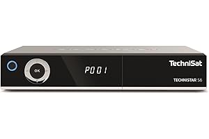 TechniSat TECHNISTAR S6 Satellite Receiver, Silver/Black, HDMI, DVB-S, USB. CI+