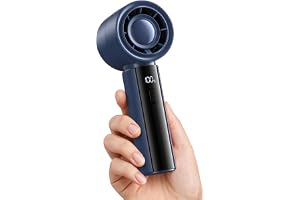 gaiatop Powerful Handheld Fan Rechargeable, High Speed 100-Level Turbo Cooling, Portable Pocket Small Hand Fan, Summer Outdoo