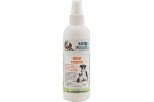 Nature's Specialties Wham Anti-Itch Dog Spray - Medicated Spray for Dogs - Instant Relief to Irritated Skin - Helps Relieve Brush & Clipper Burns - Tea Tree Formula to Soothe Skin, 237ml
