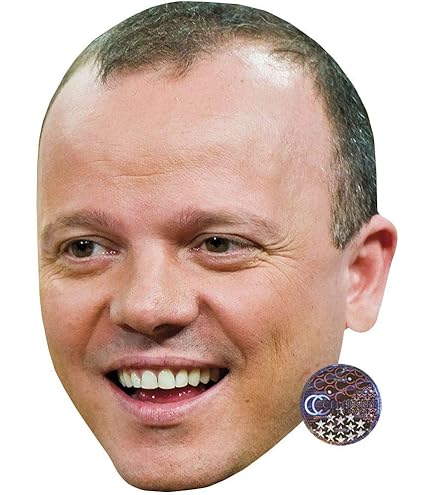 Maschera Cartone Renato Zero - Facce Famosie, Per Feste E Scherzi, Con Elastici - Foto 9