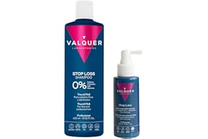 VALQUER LABORATORIOS Valquer Pack Anticaída Intensivo Fórmula Zero, Champú 400 ml y Loción Shock 100 ml. Redensifica, Fortalece, Repara y Frena la Caída del Cabello. Con Pantotenato Cálcico, Vitamina E, B6 y B3. Vegano