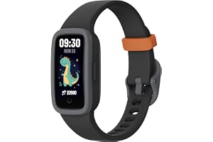 Vigor 3 barnklocka, fitnessmätare, AMOLED-skärm för pojkar, flickor, ålder