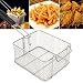 Produktbild LaDicha Camping Picknick BBQ Rostfreier Stahl Chip Fisch Fett Frittieren Fritteuse Netto Lagerkörbe