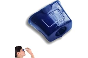 REINREUDE Eye Drop Guide Easy to Use - Auto Eye Drop Dispenser for Elderly & Hand Tremors, Eye Drop Applicator for All Ages, Eyedropper Helper, Reusable Portable Dropper Helper for Most Bottles