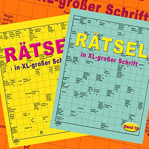 Preisvergleich Produktbild XL-Rätsel - Schwedenrätsel in großer Schrift