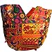 Produktbild Indische Baumwolltasche bunt Pfau Stickereien Spiegel Tasche Accessoire
