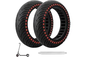 YINUOHUA Solid Reifen, 8.5 Zoll E Scooter Ersatzräder Tyres mit Montagewerkzeug Kompatibel Für Mijia Mi Xiaomi M365 1S,Essential,Pro,Pro 2, Elektro-Scooter Vollgummi Tyre Reifen