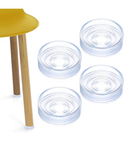 K.D.J. Brand Patins De Meubles En Plastique Avec Clou