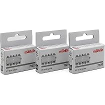Märklin H0 - Électronique  26  - 18 Plaques De Distribution Et 8 Interrupteurs A Distance