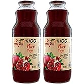 Meysu 100% Pomegranate Juice 1 Liter Bottle 2 pack