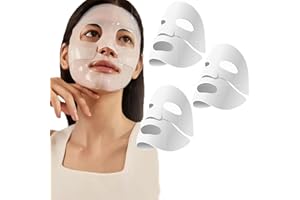 AFGQIANG Bio-Collagen Real Deep Mask - Collagen Deep Mask - Hydrating Overnight Mask,Collagen Mask for Face, Collagen Reverse Film Volume Peel off Mask, Bio Collagen Face Mask, Pure Collagen Films (3pcs)