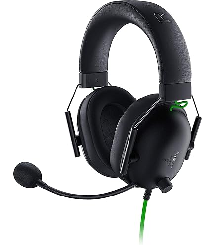 RARU Razer Blackshark V2 X Gaming : 7.1 Surround Sound - 50Mm Drivers