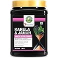Srishma Karela, Jamun Diabetic Detox Powder | Infused with 11 Potent Herbs for Balancing Sugar | 100% Ayurvedic (200g)