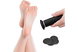 ELEVEN EVER Lima elettronica per piedi (velocità regolabile)-Rimozione del callo del piede – per pelle morta e tacchi incrinati, strumenti professionali per pedicure con