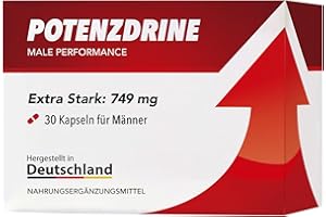 Potenzdrine | Natürliches Potenzmittel Für Aktive Männer | Sexuelle Gesundheit, Potenz, Energie und Leistung Für Herren | Ori