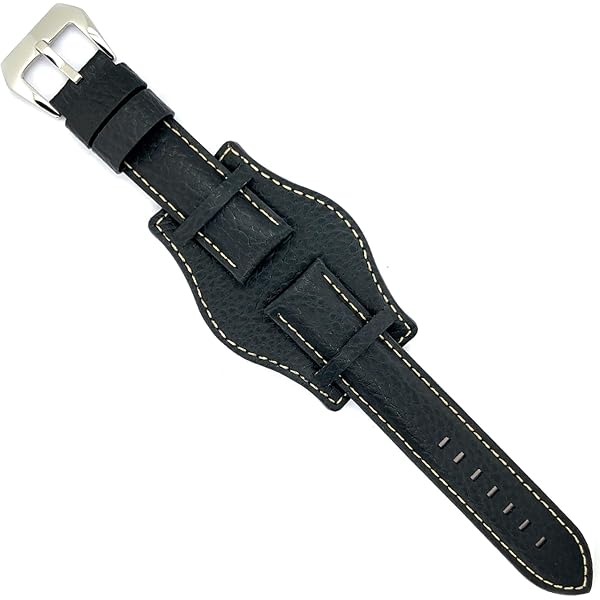 Fossil Ersatzarmband Aus Leder, Braun-Silber – Breite 22 Mm, Modell CH-2986 / LB-CH2986, Mit Schließe