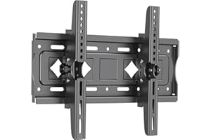 JXMTSPW TV Wall Bracket Fit Most 32-68 inchs LED, LCD OLED and Plasma Flat Curved TVs, Heavy Duty Low Profile Tilt TV Wall Mount, Max VESA 400x400mm and Up to 60kg, Ultra Slim Monitor Wall Mount