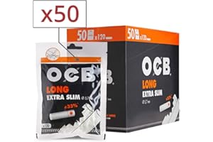 OCB Boite de 50 sachets Long Extra Slim