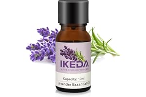 IKEDA SCENTS Recharges d'huiles essentielles pour voiture - 100% naturelle - Huiles d'aromathérapie pour diffuseur, humidificateur, purificateur - Huiles parfumées pour la maison, la voiture et la salle de yoga