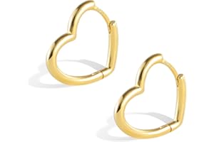 ALEXCRAFT Orecchini Donna Cerchio Ago Argento 925 Geometrici 14K Oro Placcato