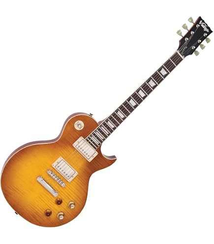 vintage v100 tobacco sunburst guitar / TSB (tobacco sunburst) / out phase tone the V100TSB is a statement piece thats capable of handling any style of music. Guitare lectrique Vintage V100 (Tobacco