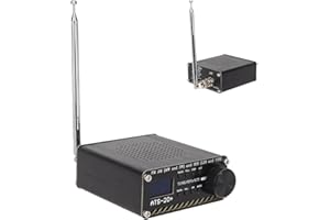 MENDUNER ATS 20+ Récepteur SDR, Récepteur de Radio Numérique Portatif, Haute Sensibilité, Petit Monde Recepteur Digital pour Camping, Maison