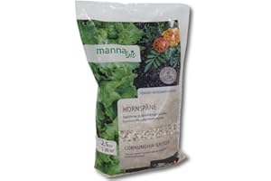 HAUERT Manna Bio Hornspäne 2,5 kg Langzeit Universaldünger Gemüsedünger Blumendünger