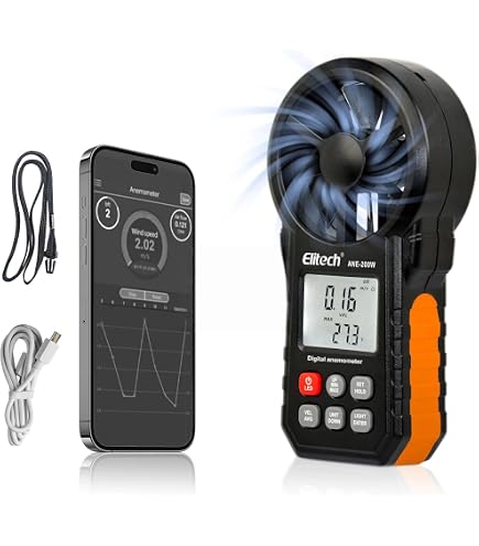 Compteur De Vitesse Du Vent Portable Anémomètre Numérique Pour Mesurer Compteur De Vitesse Du Vent Portable Anémomètre Numérique Pour Mesurer