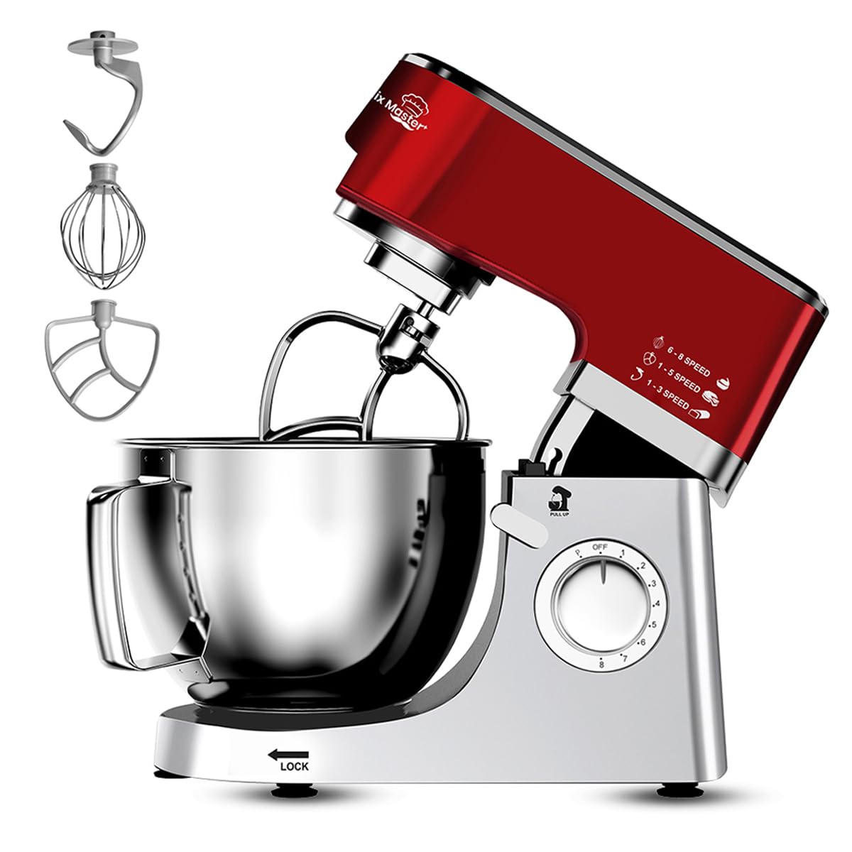 INALSA Stand Mixer 1500W: The Ultimate Mixing Powerhouse for Effortless Baking & Cooking