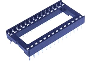 HUABAN 20 pezzo DIP-28 DIP28 Tipo a saldare adattatore per presa di prova IC passo 2,54 mm larghezza 18 mm