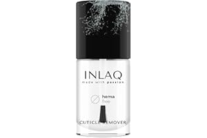 INLAQ® HEMA Free Cuticle Remover Liquide 7 ml - Cuticle Remover pour l'élimination des cuticules - Gel assouplissant pour l'élimination des cuticules