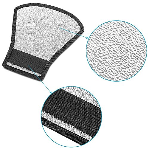 BlueBeach   Recto-verso Flash R  flecteur Diffuseur Softbox Argent et Blanc pour Nikon Speedlite   Canon Speedlite   Yongnuo Speedlight   Sony   Pentax   Olympus   Neewer   Godox   Vivitar   Sunpack   Sigma et d autres Flashgun DSLR Lampe de poche