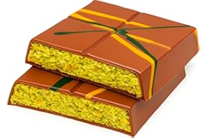 VIROSA Dubai Chocolate Bar Pistachio Kunafa – Authentic UAE Import -200g Cream-Filled Luxury Treat, Viral Milk Chocolate with Kadayif Kataifi – Gourmet Gift Snack for Kids, Family & Friends (Pack of 1)