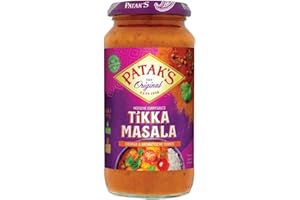 THE GREAT CANADIAN TEA SALSA PATAK'S TIKKA MASALA SALSA PICCANTE VASO 450g THAILANDESE ASIAN SAUCE