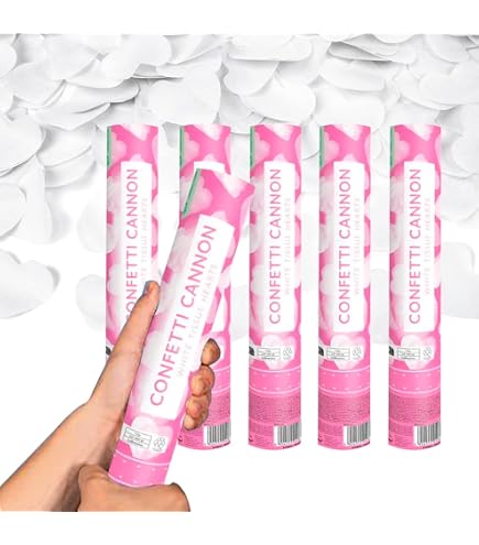 Canons à Confettis Dorés à Ficelle Détonnante - Cônes x 10