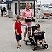 Joovy Caboose Ultralight Stand-On Tandem Pushchair (Newborn Plus, Red)