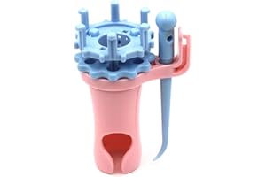 Tcdwla Telares de Tejer, Telares para Tejer Bufandas, Bufandas tejidas a mano para adultos (36cm) y niños (26cm), con 2 ganchos y 4 agujas de lana, para principiantes y entusiastas del tejido (3PCS)