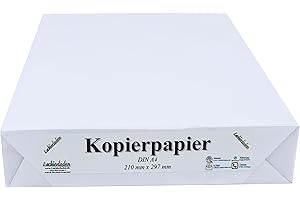‎INDIGOS INDIGOS Kopierpapier Druckerpapier A4, 500 Blatt, 80 g, weiß